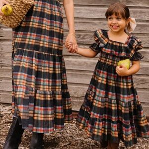 Ivy City Co Gracie Dress in Plaid